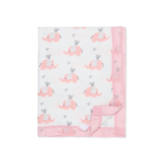 WRAPING SHEET PINK BABY ELEPHANT