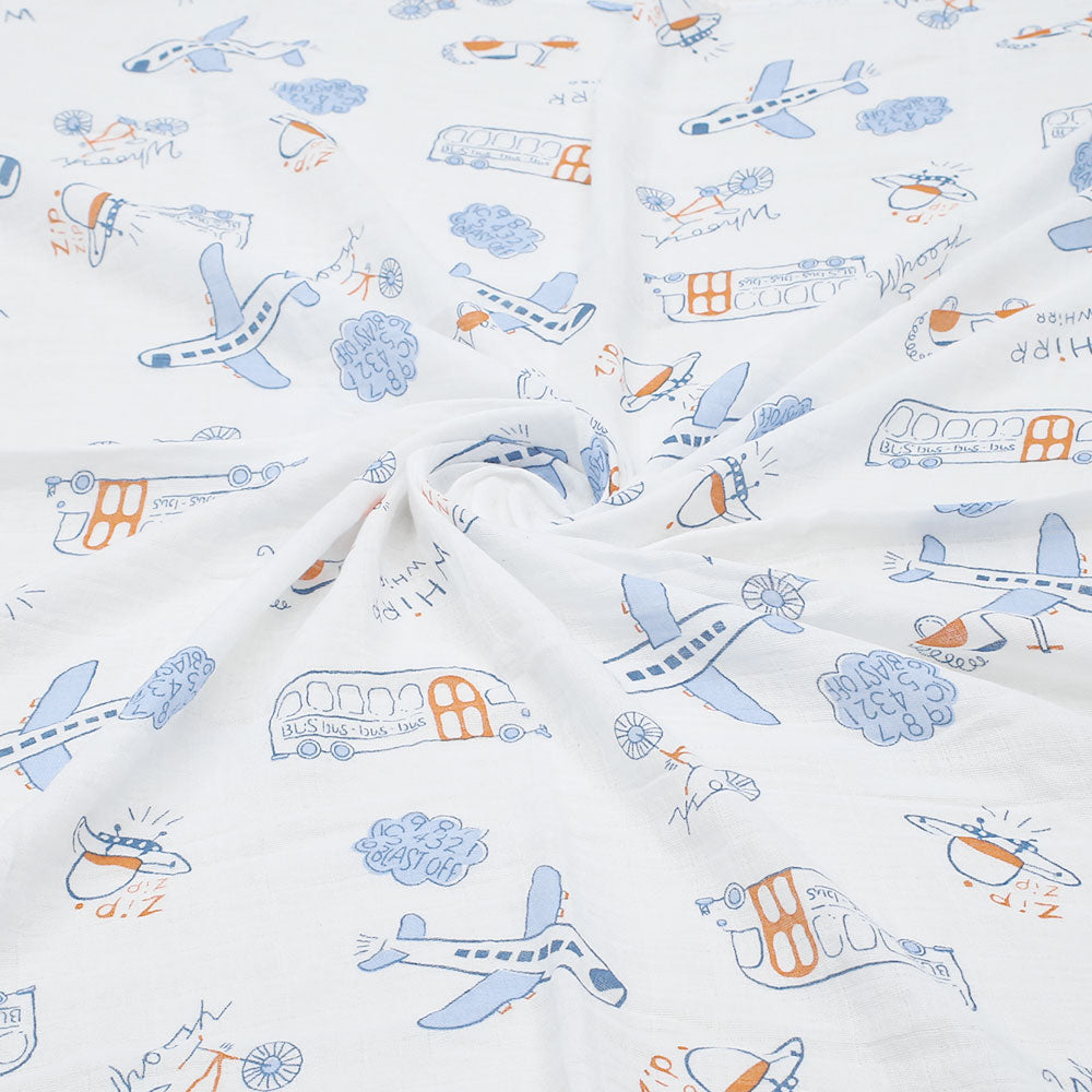 WRAPING SHEET MUSLIN PK-3 MULTICOLOR CLASSIC