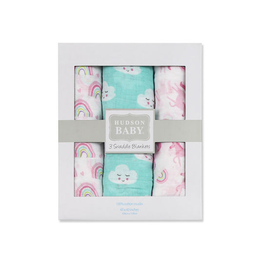 MUSLIN WRAPING SHEET PK-3 MULTICOLOR CLASSIC