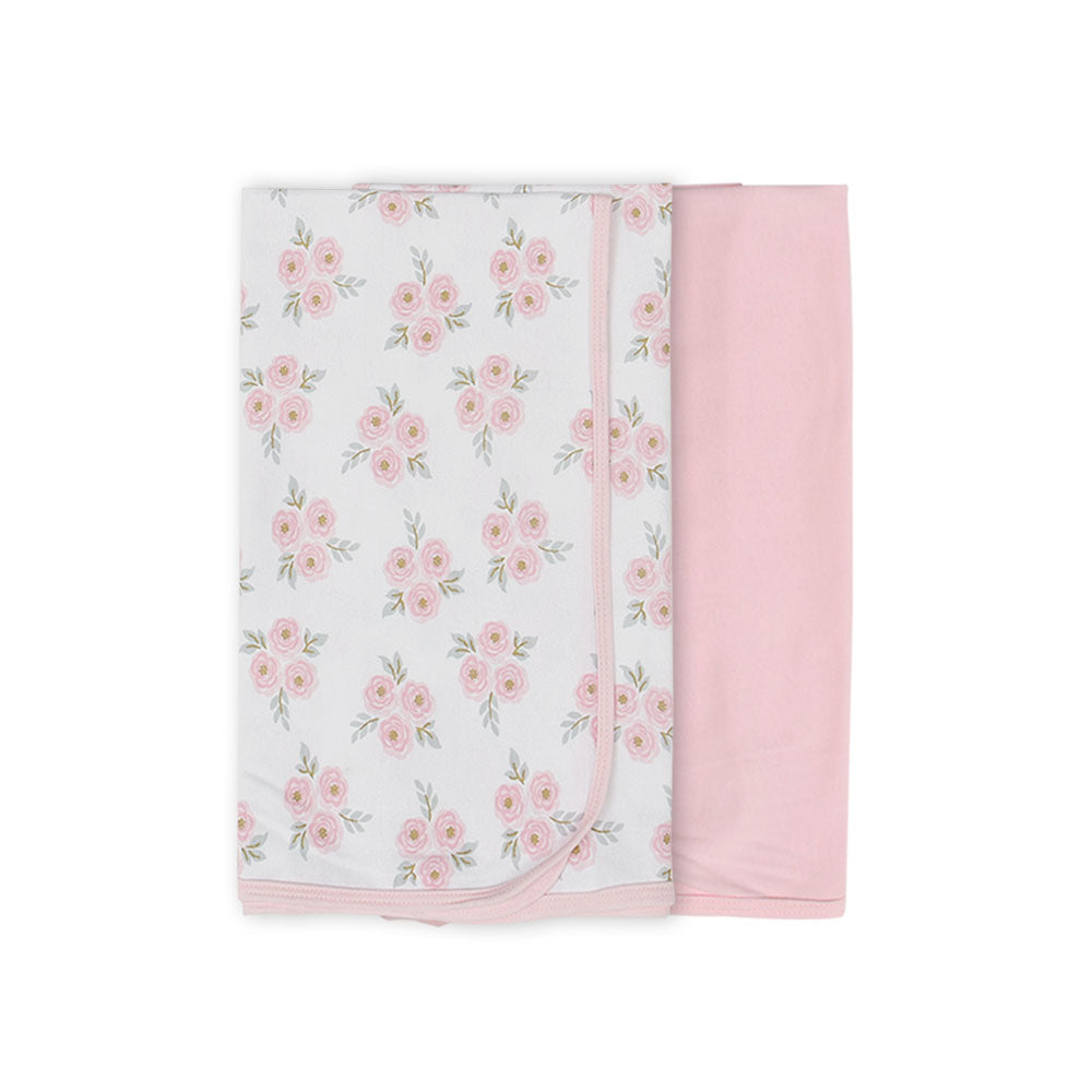 WRAPING SHEET PK-2 BABY PINK ROSE