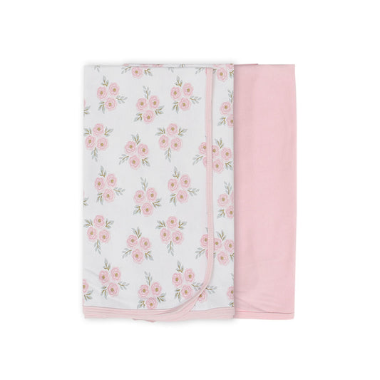 WRAPING SHEET PK-2 BABY PINK ROSE
