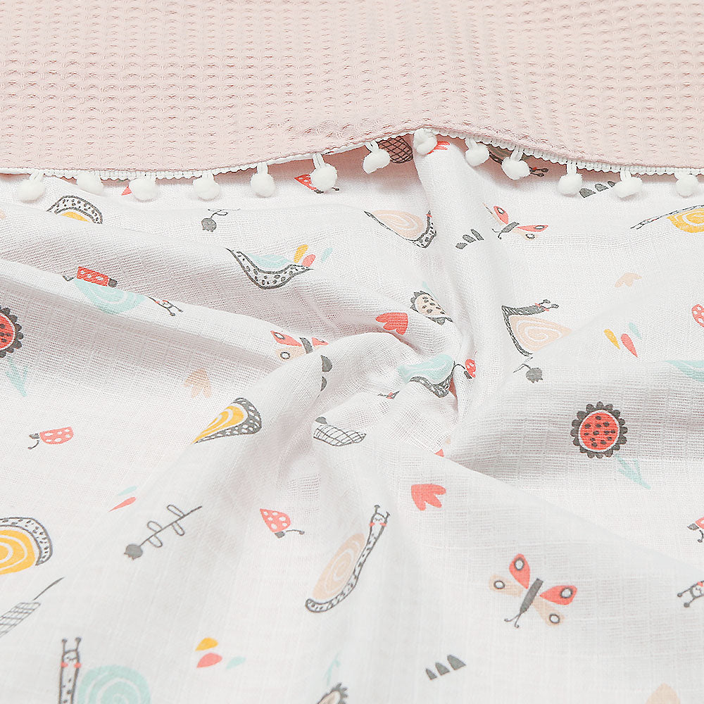 WRAPING SHEET GIRL PINK SNAIL