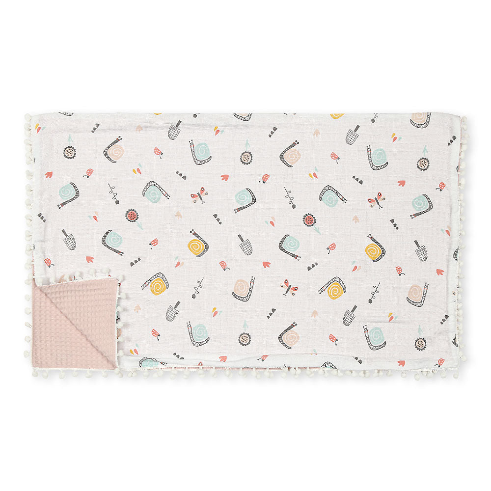 WRAPING SHEET GIRL PINK SNAIL