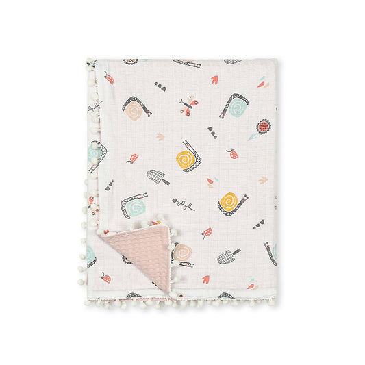 WRAPING SHEET GIRL PINK SNAIL