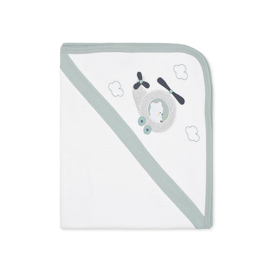 WRAPING SHEET GREEN BEAR HELICOPTER