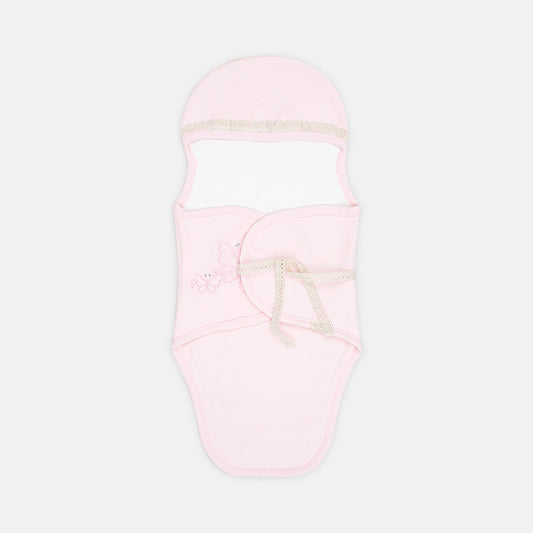 SWADDLE SHEET PINK BUTTERFLY