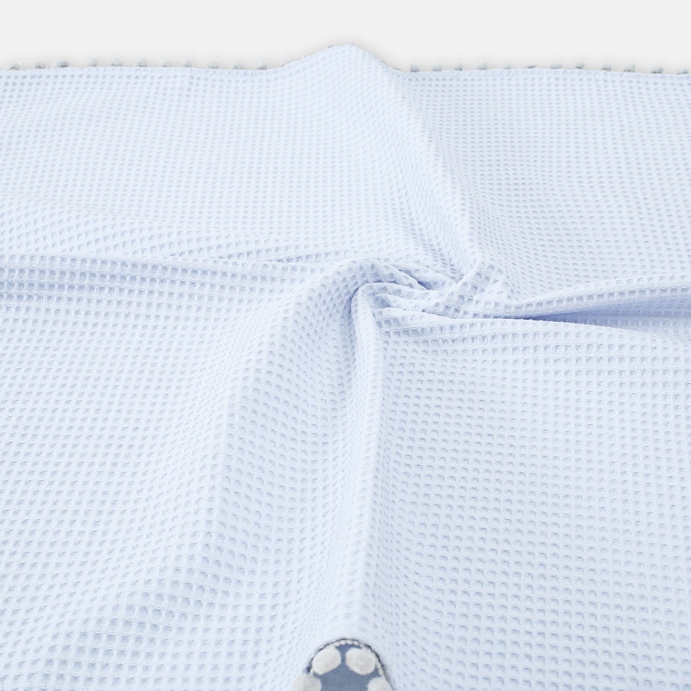 WRAPING SHEET BLUE WAFFLE