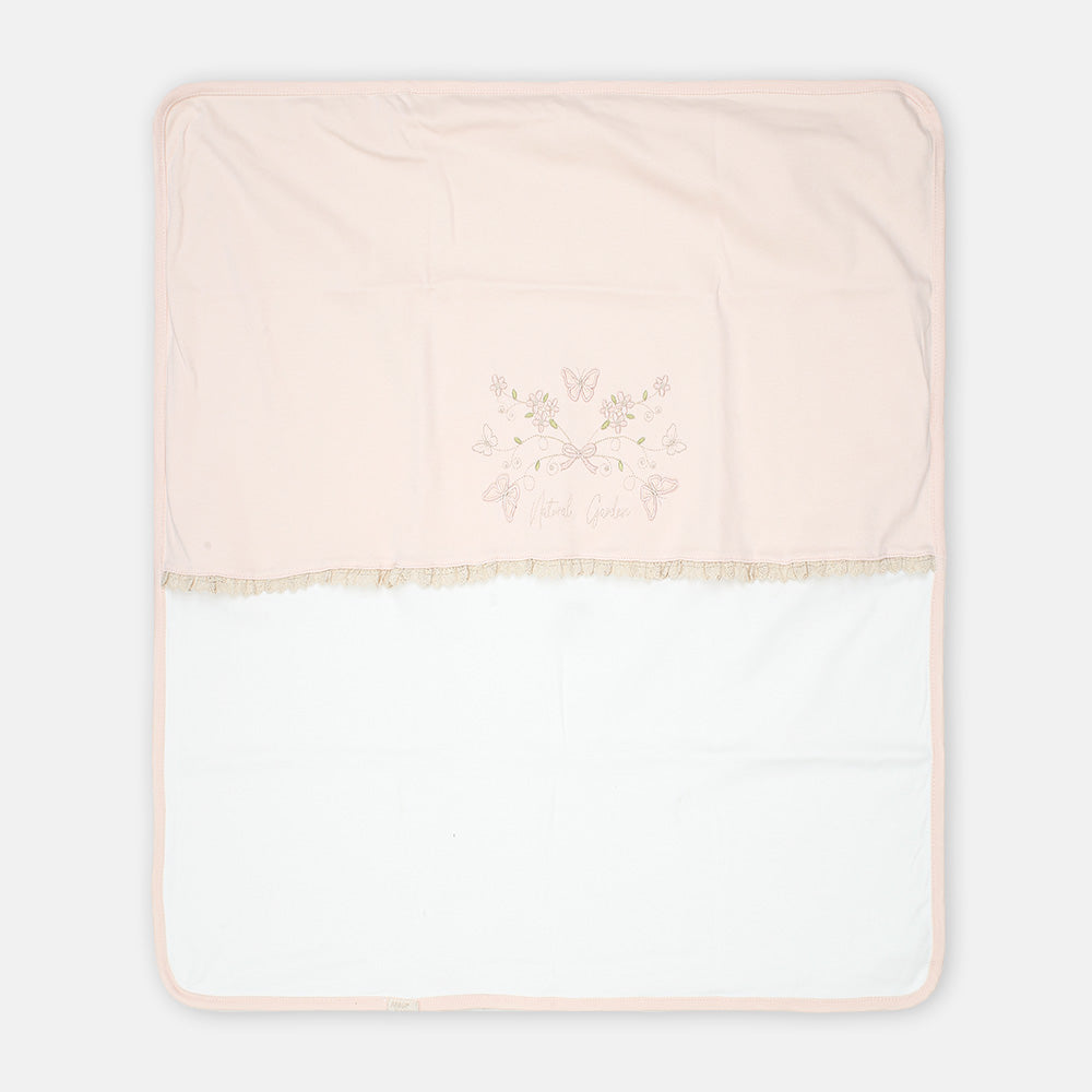 WRAPING SHEET PEACH BUTTERFLY