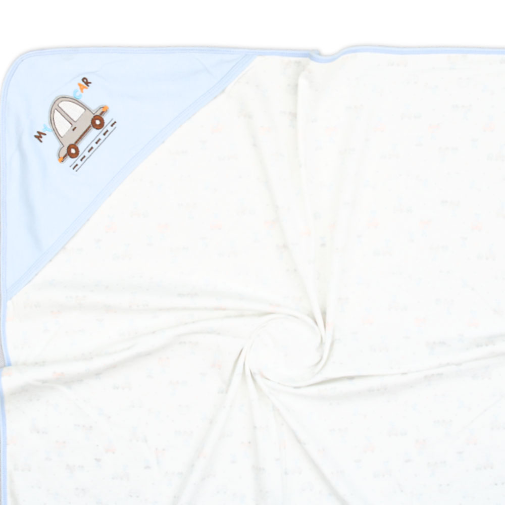 WRAPING SHEET LIGHT BLUE AND WHITE