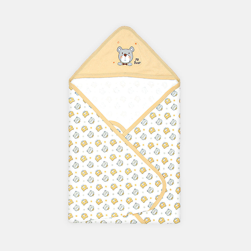 WRAPING SHEET BEIGE AND WHITE