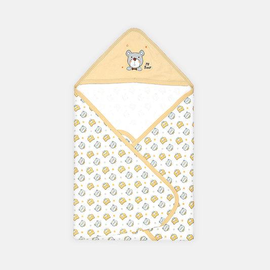 WRAPING SHEET BEIGE AND WHITE