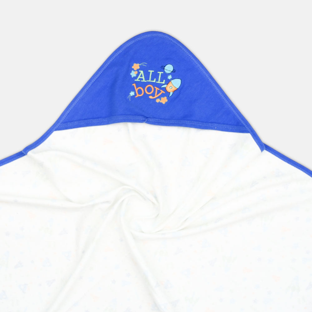 WRAPING SHEET WHITE AND BLUE SPACE