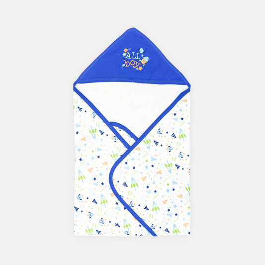 WRAPING SHEET WHITE AND BLUE SPACE