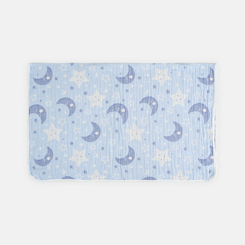 WRAPING SHEET MUSLIN SKY BLUE