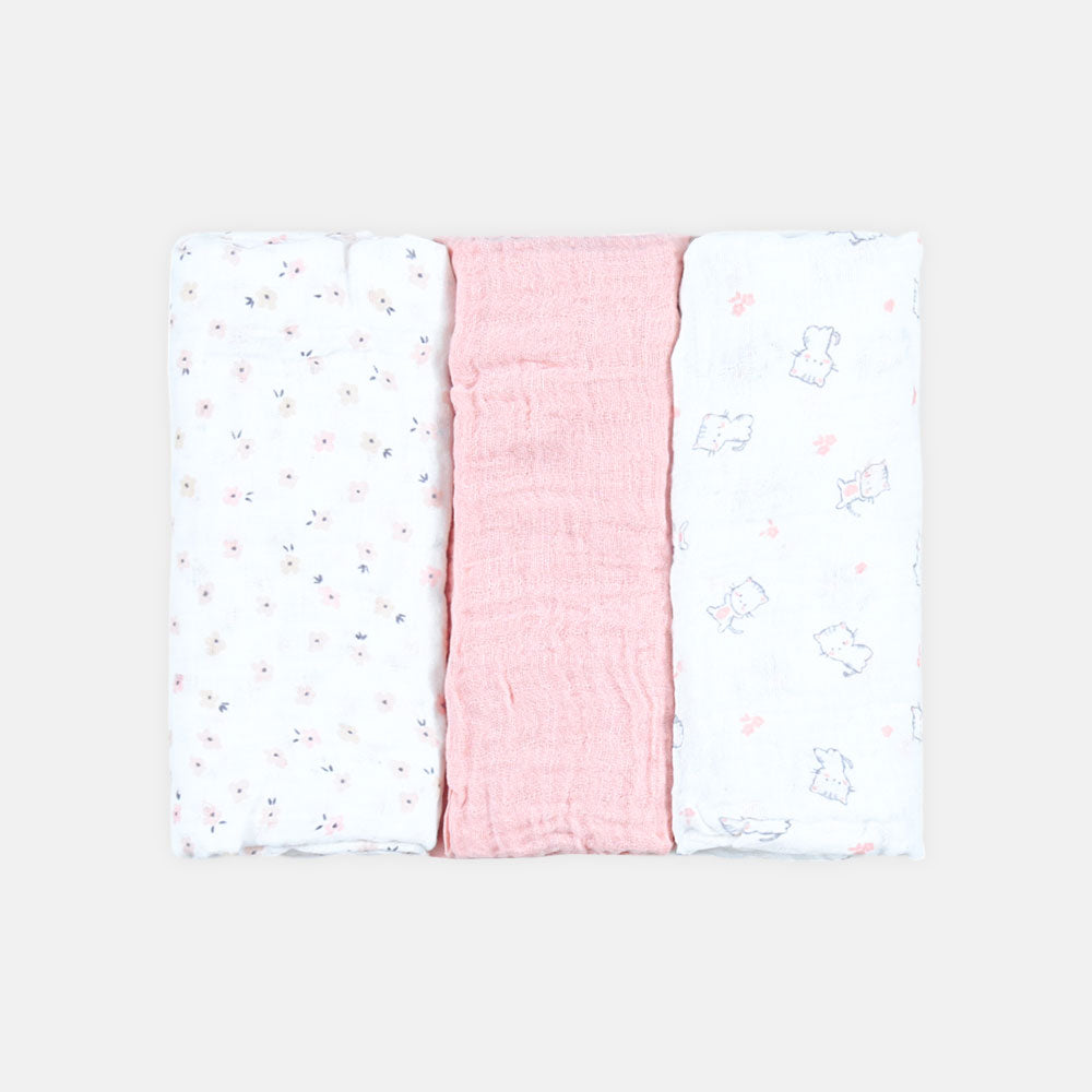 WRAPING SHEET MUSLIN PK-3