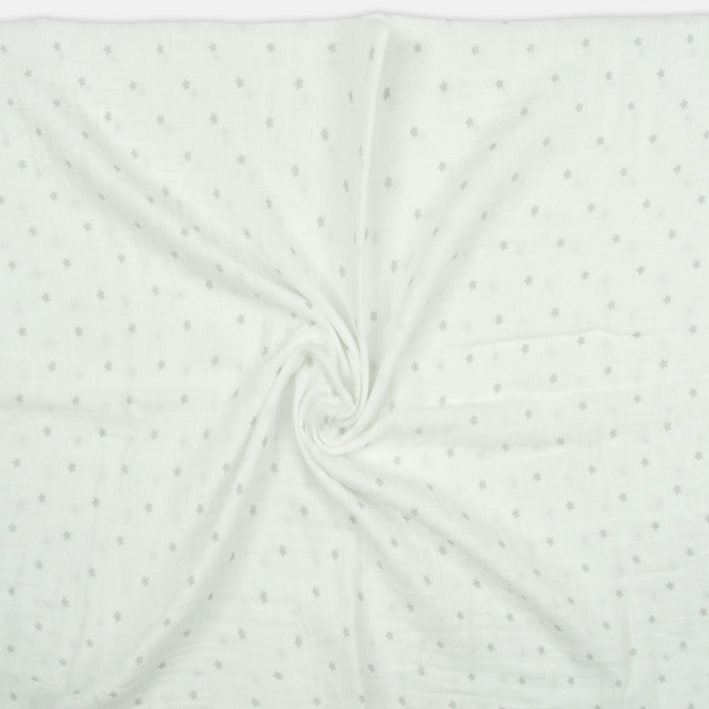 WRAPING SHEET MUSLIN PK-3 GREY BALLOON