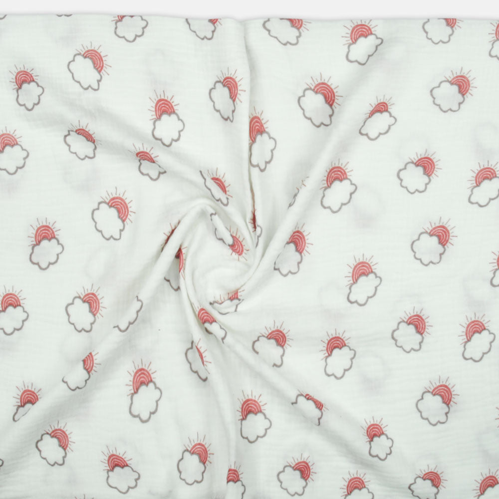 WRAPING SHEET MUSLIN PK-2 MUSLIN CLOUD