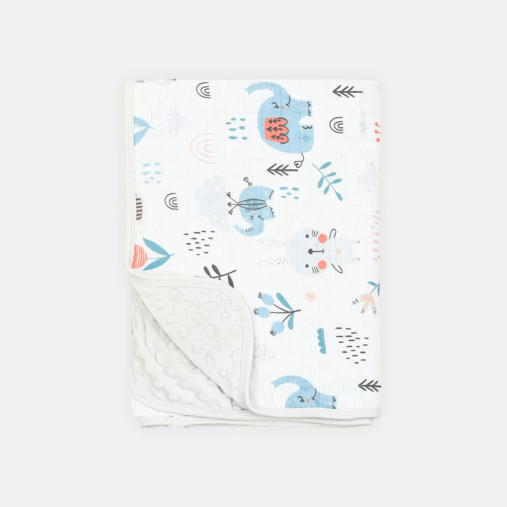 MUSLIN WRAPING SHEET REVERSIBLE PIMPLE