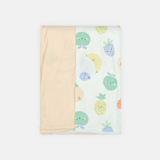 WRAPING SHEET PK-2 WHITE & PEACH