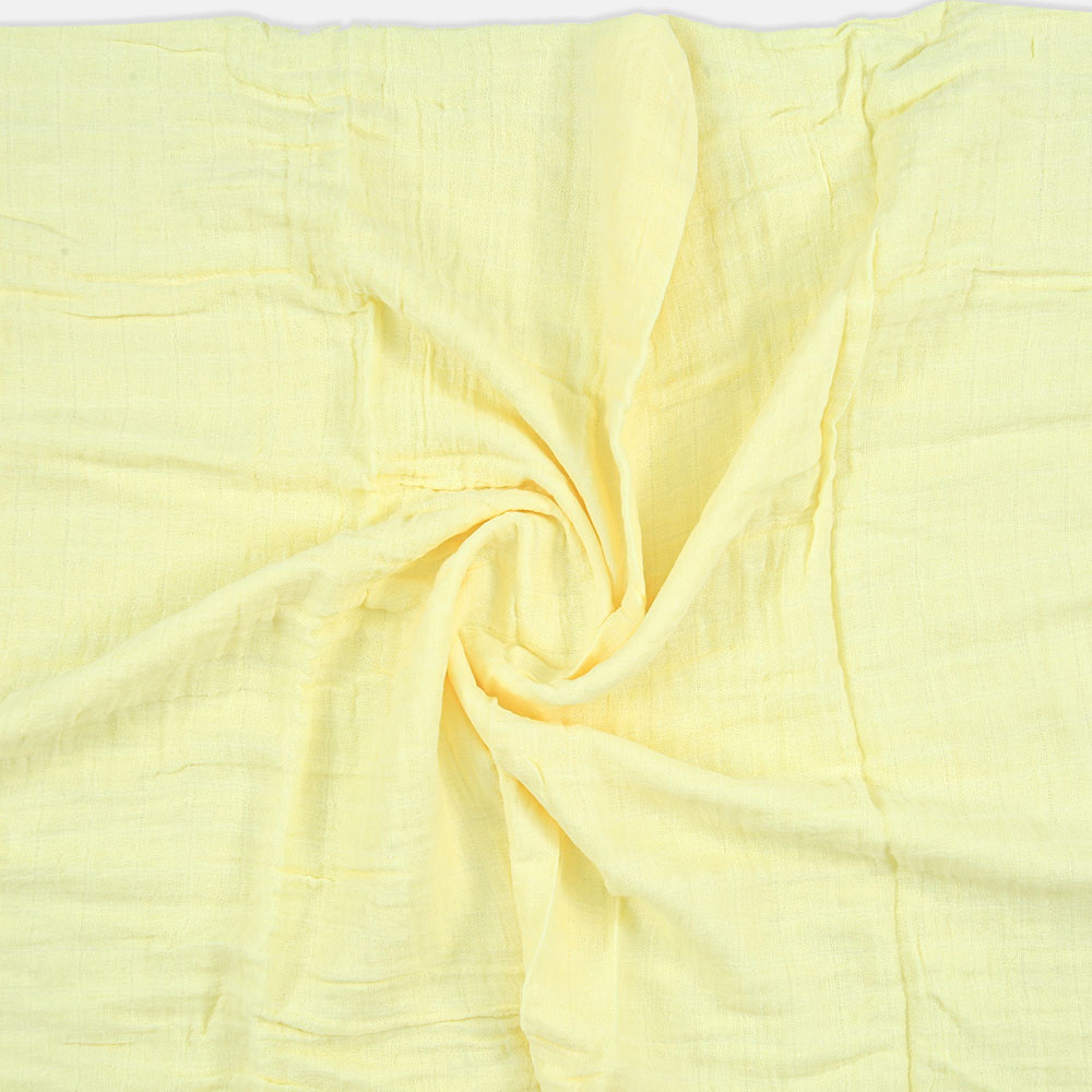 WRAPING SHEET MUSLIN PK-2 YELLOW