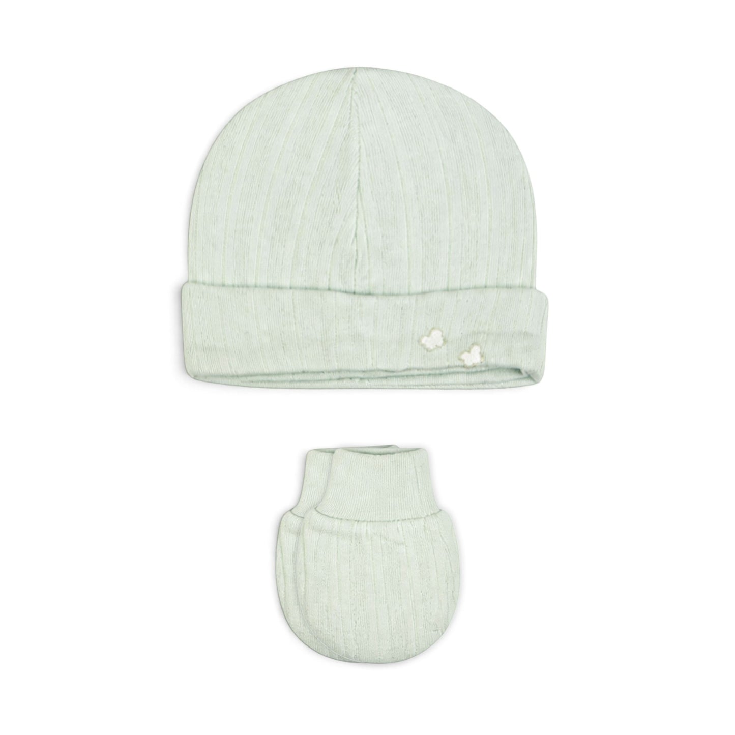 GREEN VEST-STYLE BABY BOY GIFT SET