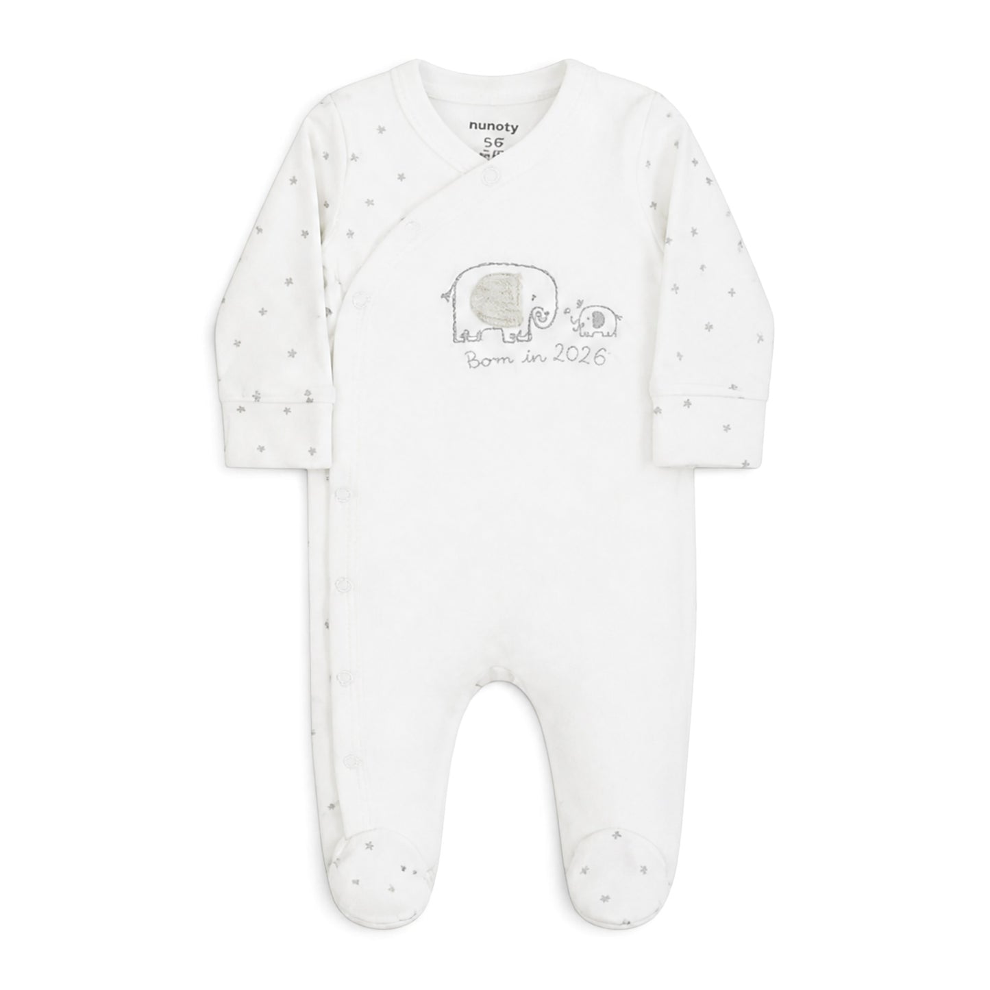 GREY BABY LAYETTE SET BOYS