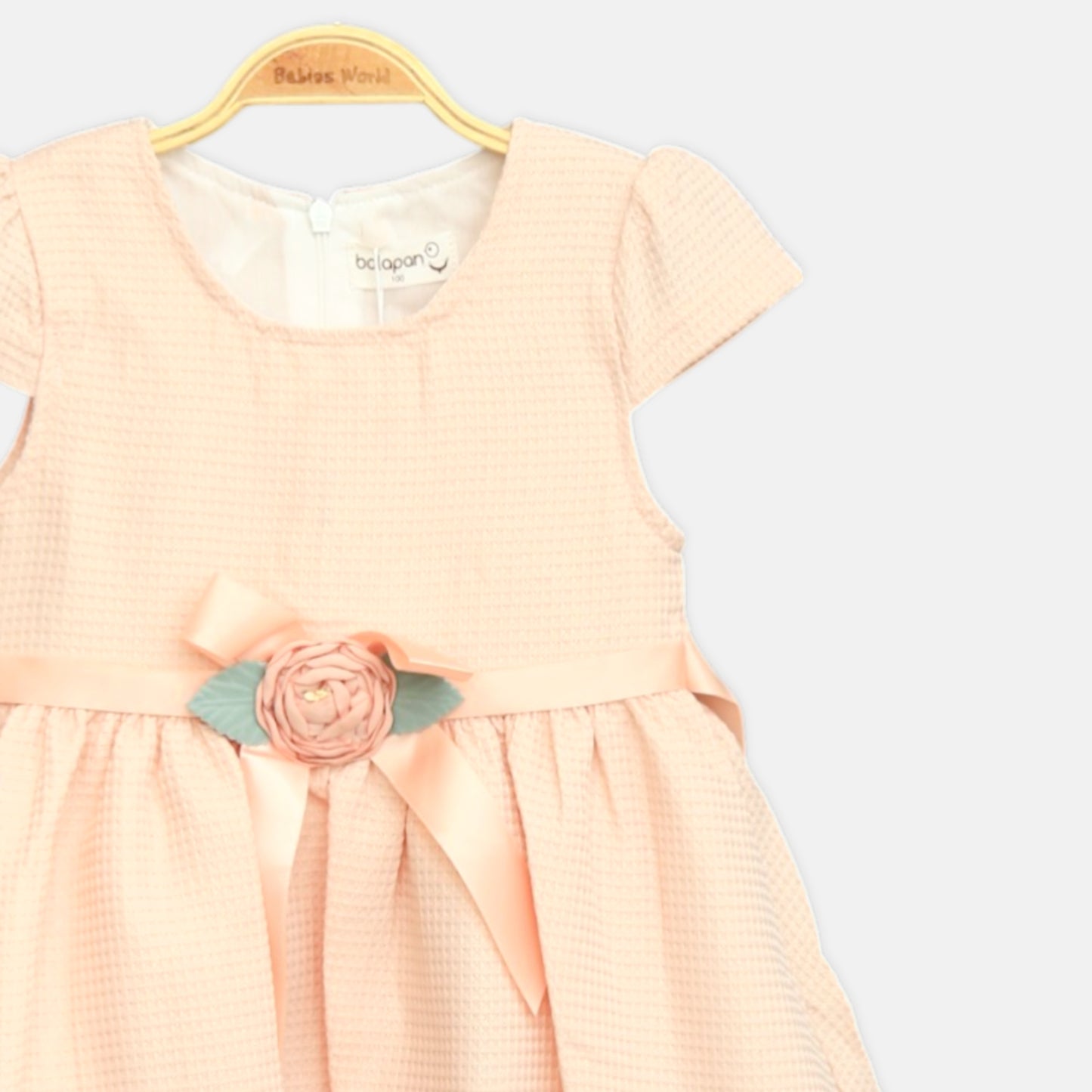 Peachy Blossom Frock