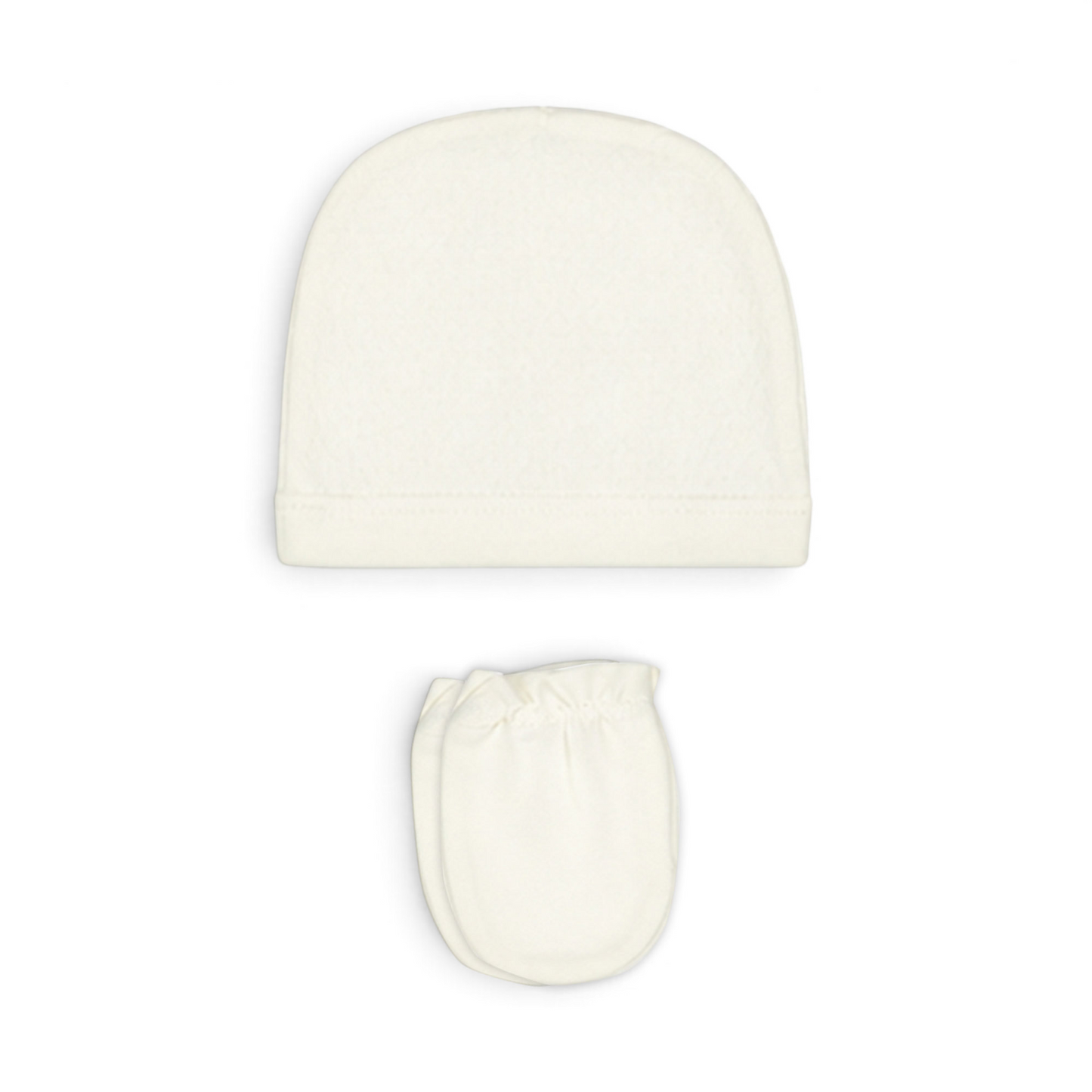 CREAM DOUBLE-BREASTED VEST BABY BOY GIFT SET