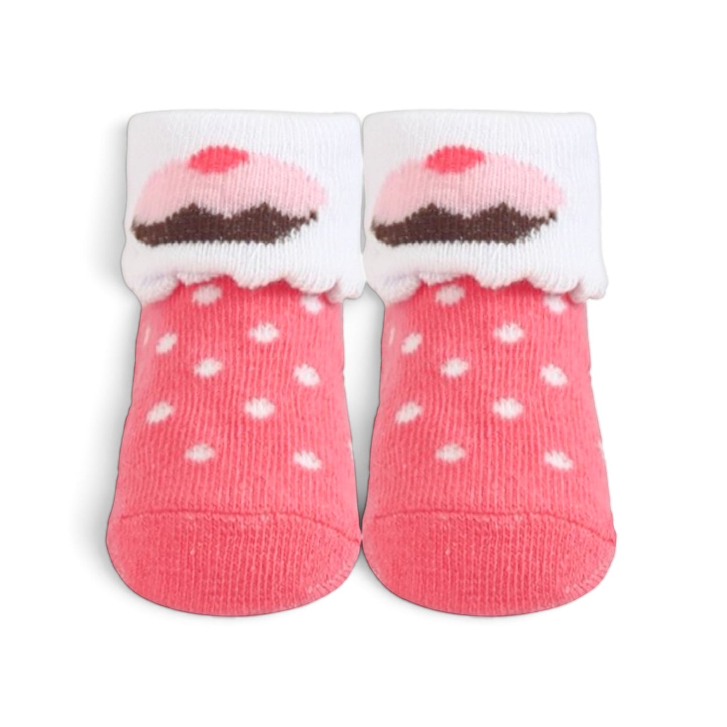 BABY CUPCAKE, DOT & STRAWBERRY BOOTIES PK-3