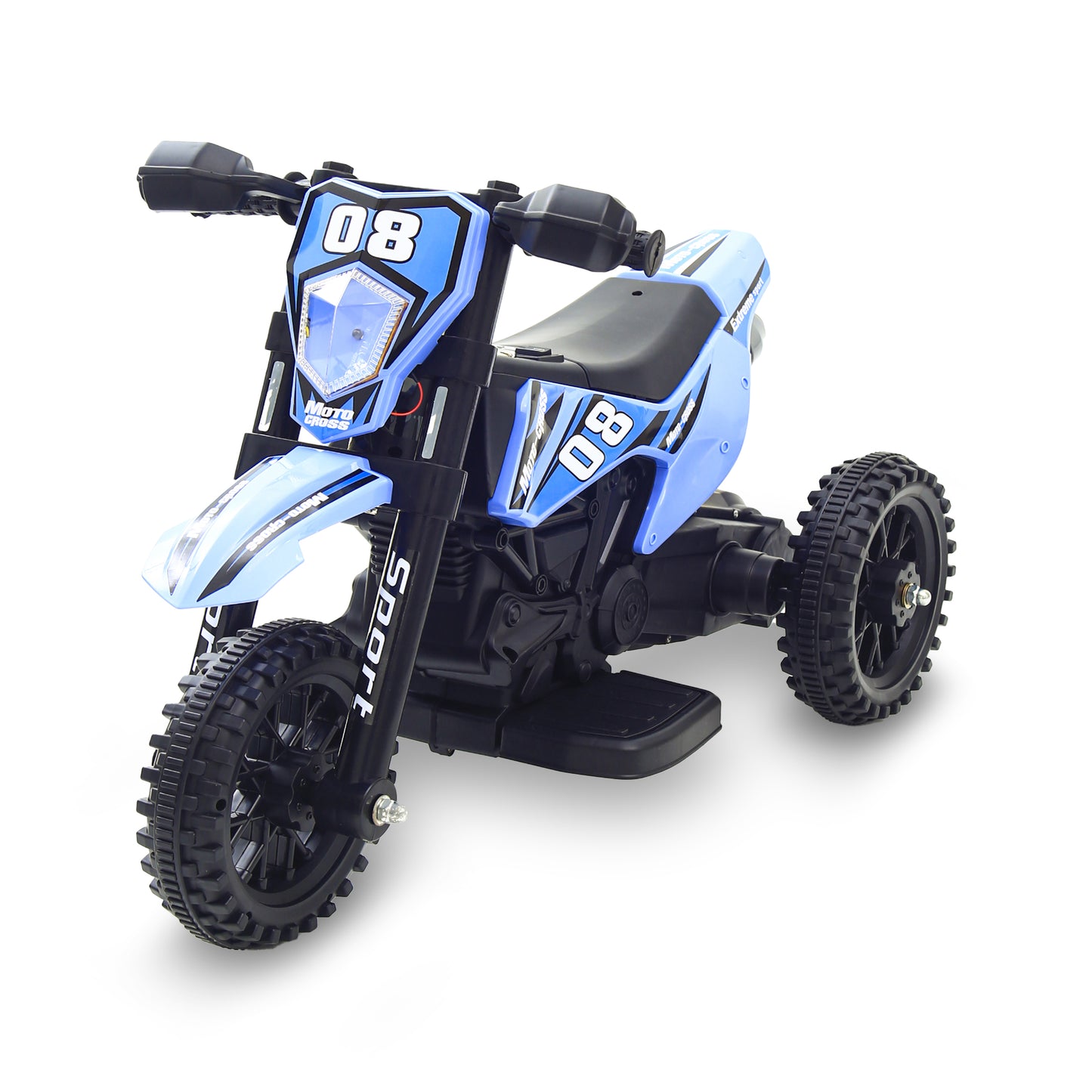 BATTERY BIKE BLUE KIDS SPORTY BATTERY RIDE-ON