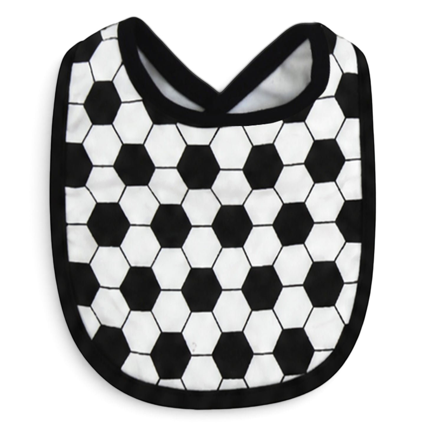 SOCCER-THEMED INFANT BIBS PK-3 & 2 BOOTIES