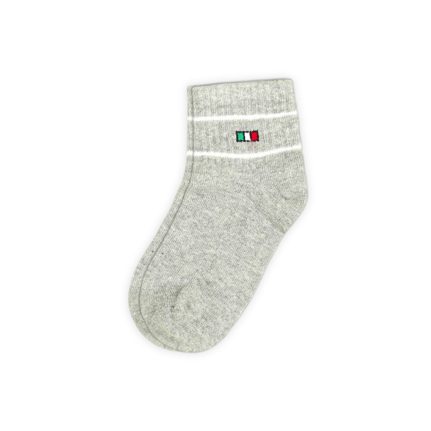 GREY ANKLE BOY SOCKS