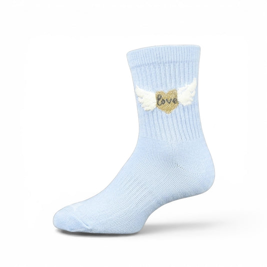 BLUE WINGS GIRL SOCKS