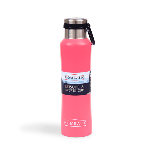 STEEL WATER BOTTLE 550 ML PINK