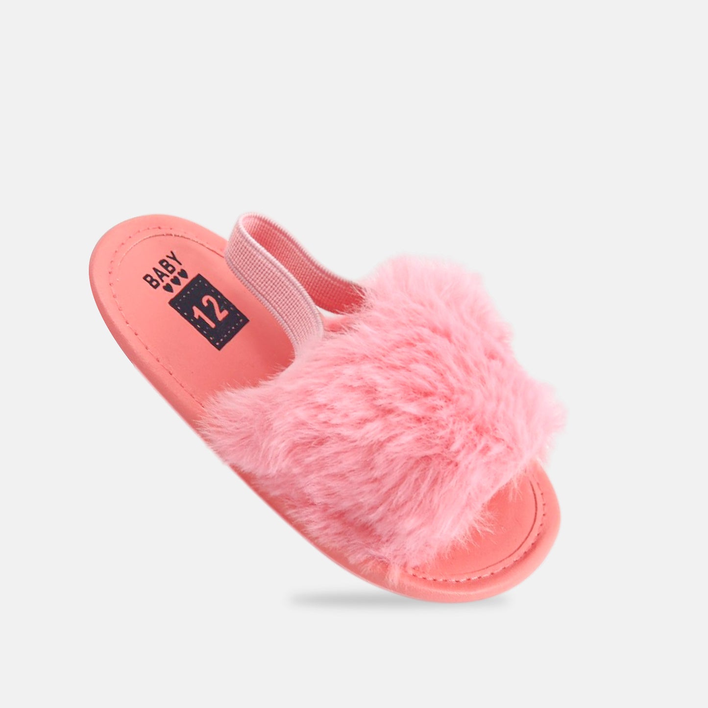 Pink Furry Step Prewalkers