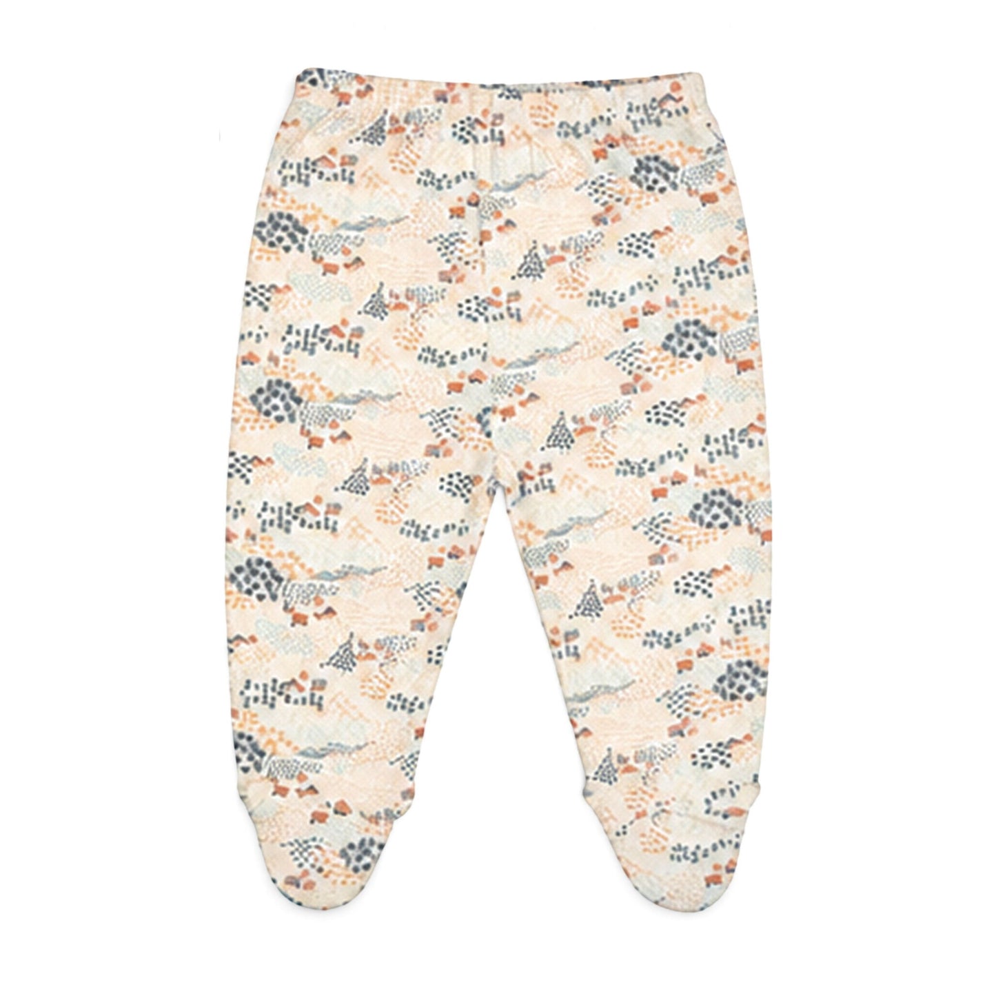 OFF-WHITE SCENIC PRINT BUNNY BABY GIRL GIFT SET